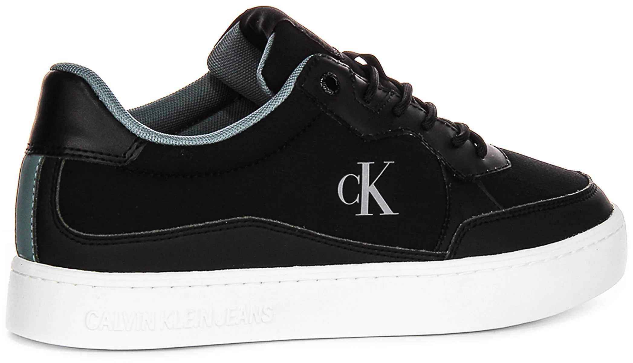 Calvin Klein Classic Cupsole Sneakers In Black For Men - Image 3