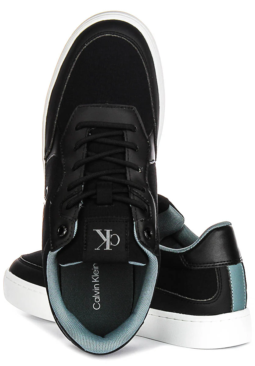 Calvin Klein Classic Cupsole Sneakers In Black For Men - Image 4