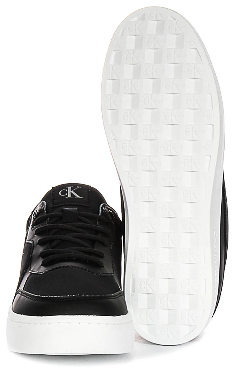 Calvin Klein Classic Cupsole Sneakers In Black For Men - Image 5