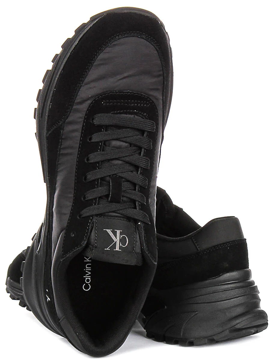 Calvin Klein Hike Tech Runner In Black For Men - Image 4