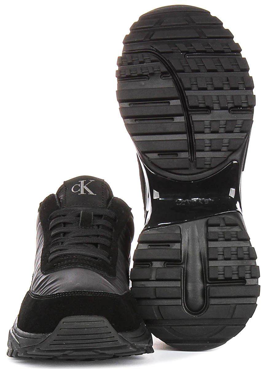 Calvin Klein Hike Tech Runner In Black For Men - Image 5