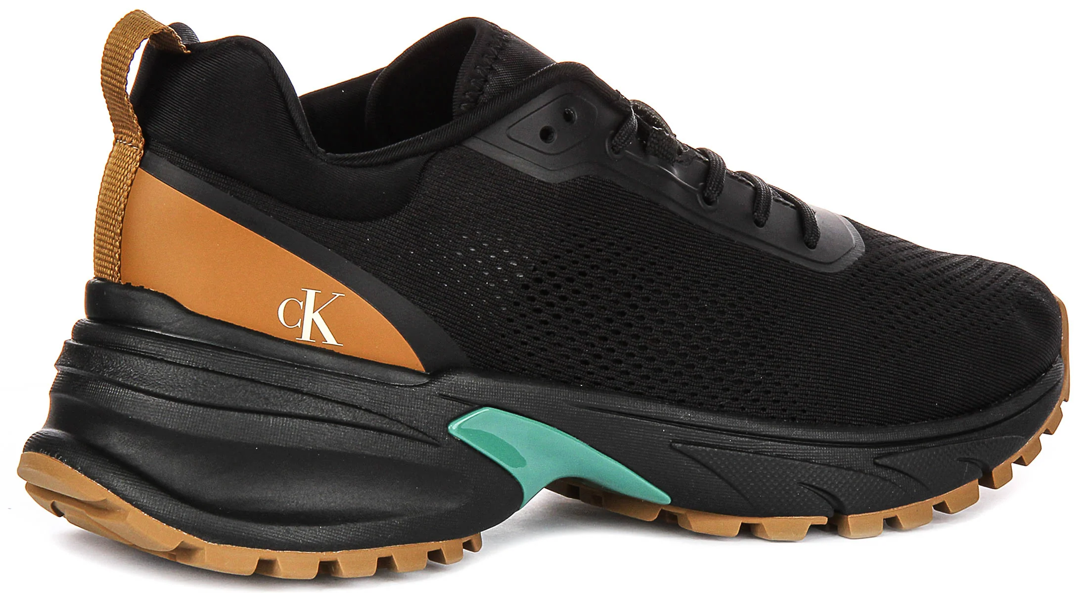 Calvin Klein Jeans Hike Runner Tech In Black Brown For Men - Image 3
