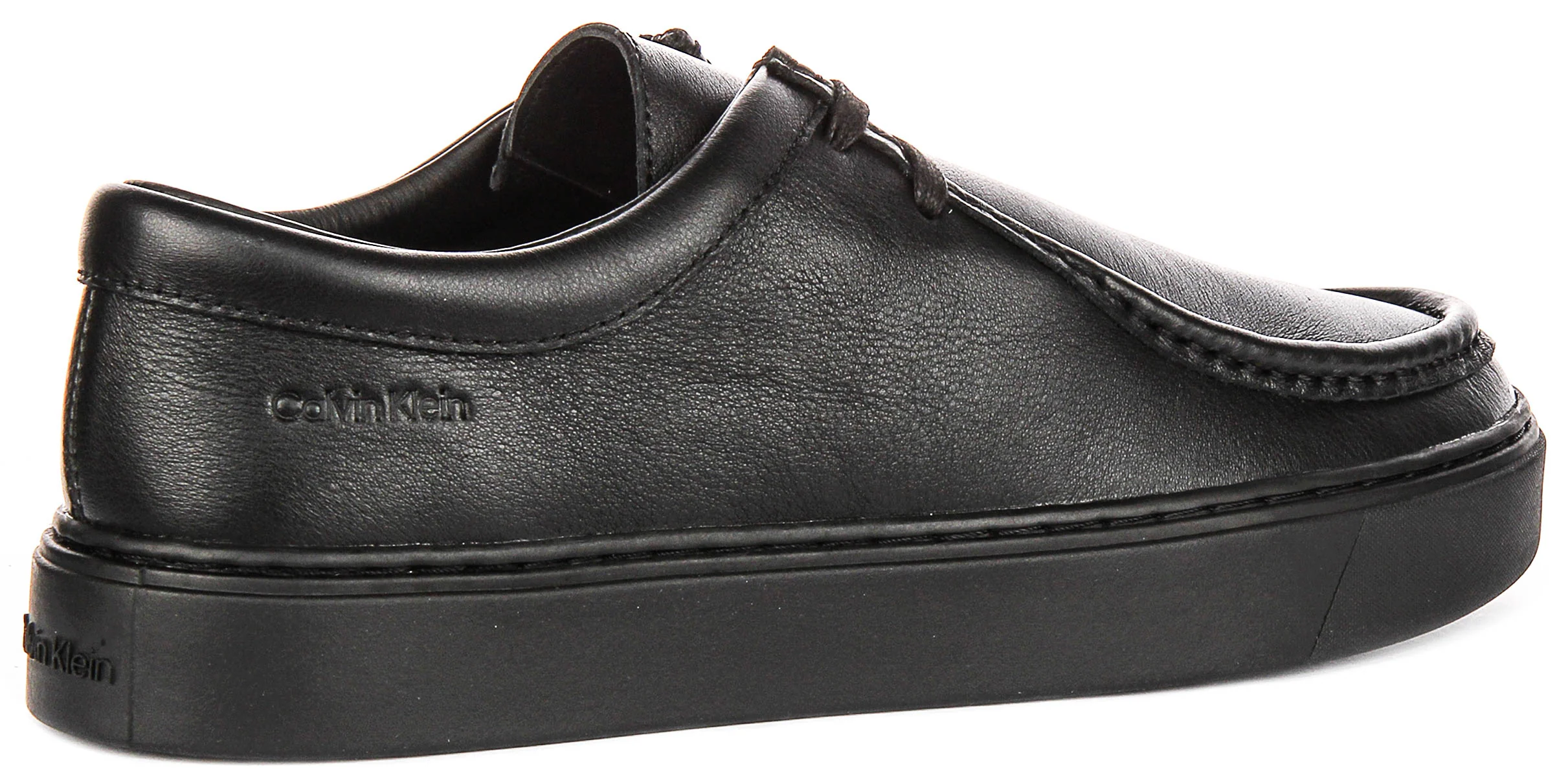 Calvin Klein Hybrid Wallabee In Black For Men - Image 3