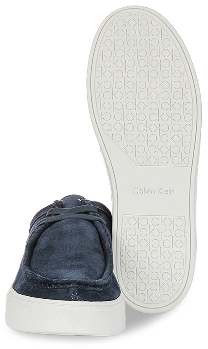 Calvin Klein Hybrid Apron Wallabee In Navy White For Men - Image 5