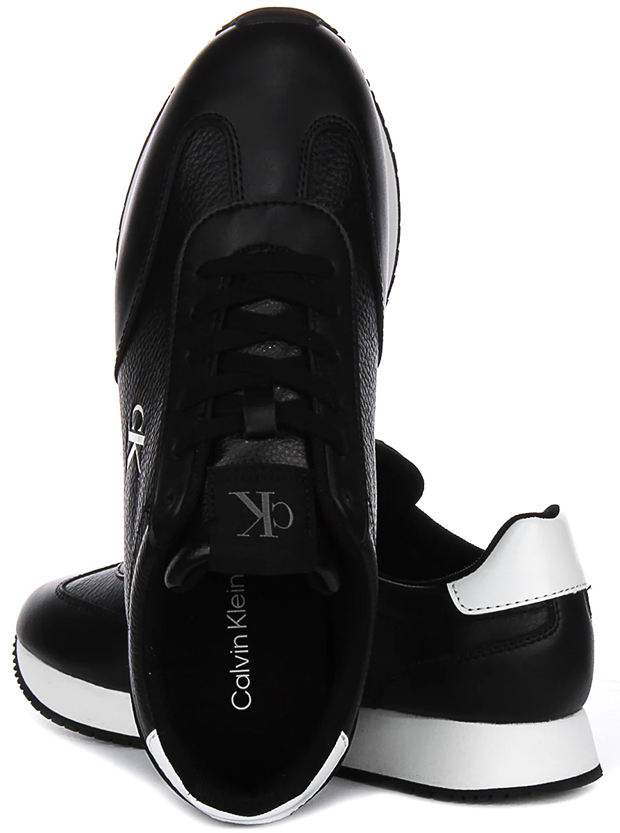 Calvin Klein Jeans Runner In Black White For Men - Image 4