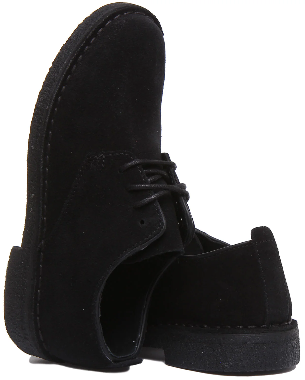 Clarks Originals Desert London In Black Suede - Image 4