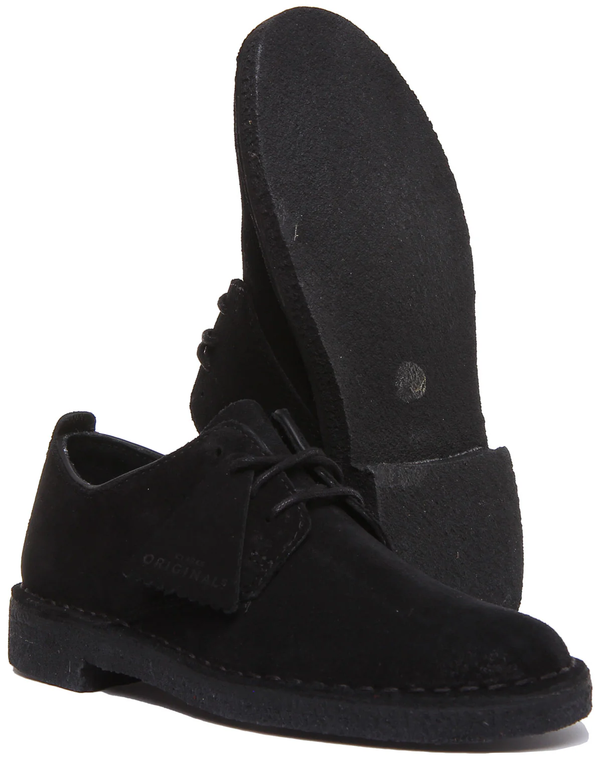 Clarks Originals Desert London In Black Suede - Image 5
