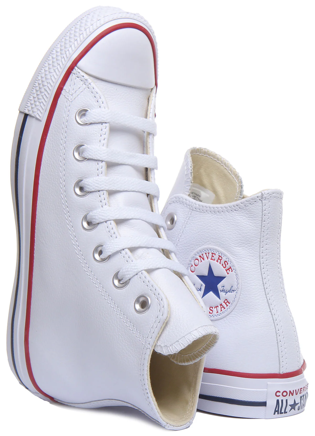 Converse 132169 CT All Star Hi Trainer In White - Image 4