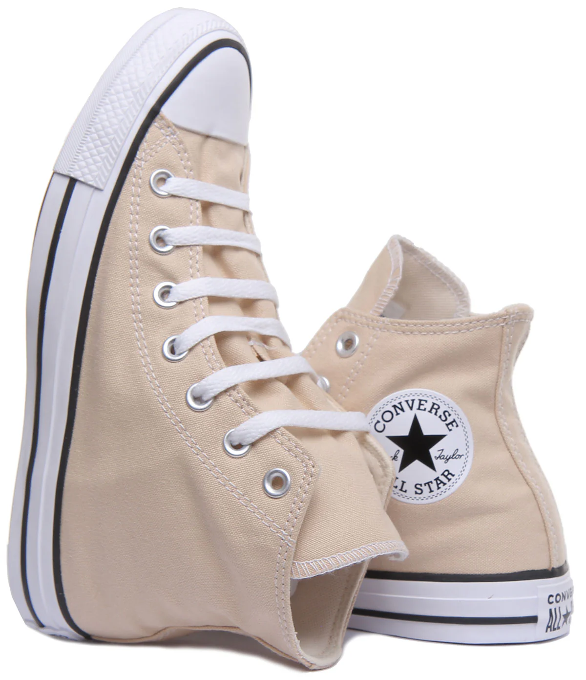 Converse 168575C CT All Star Hi Trainer In Beige For Unisex - Image 4