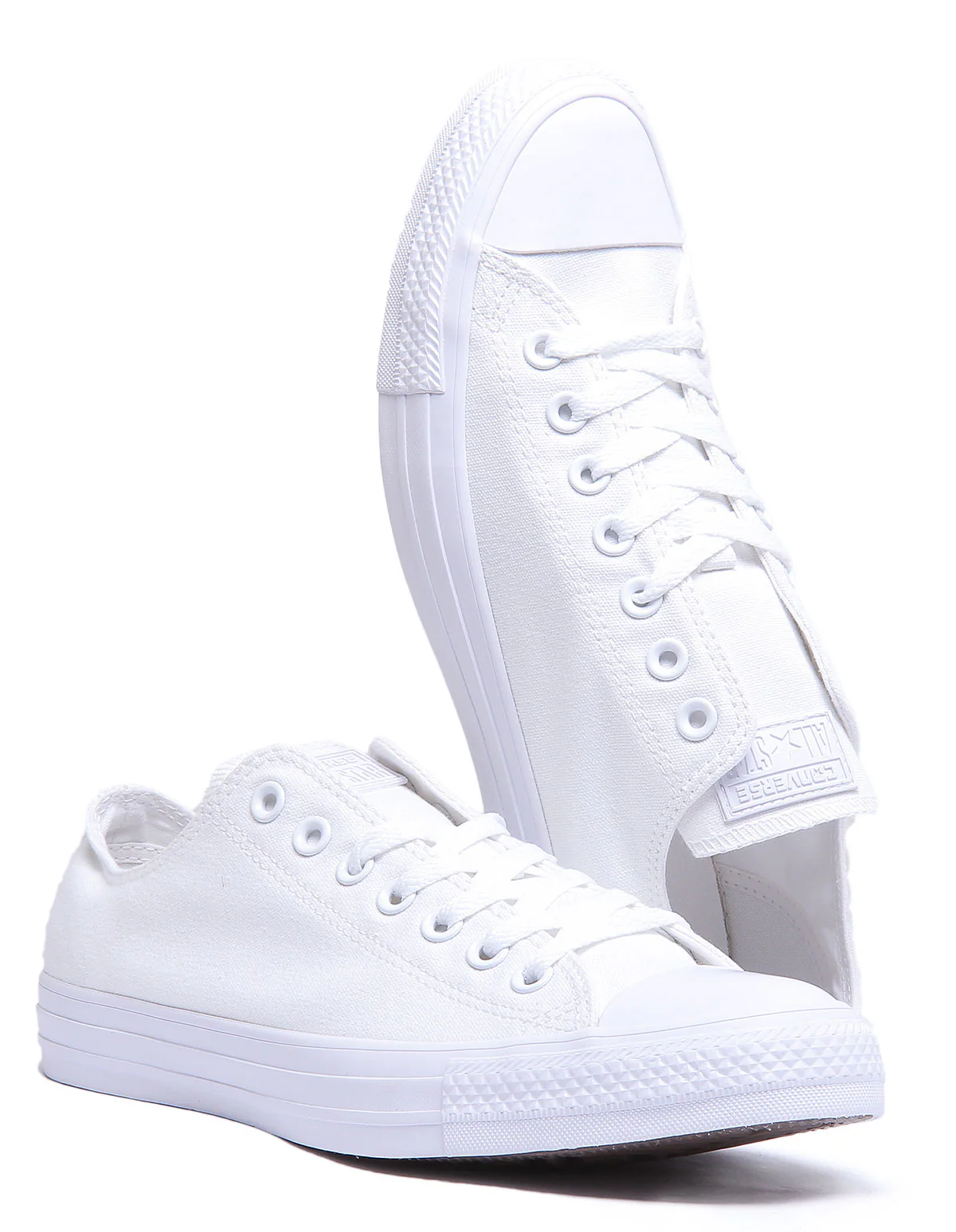 Converse 1U647 CT All Star Low Trainers In White Mono For Men - Image 5
