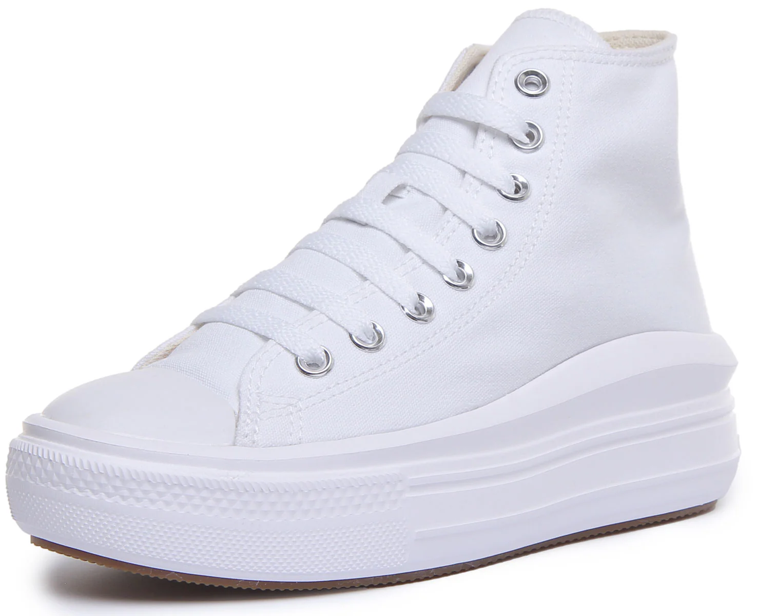 Converse 568498C CT All Star Hi Trainer In White Black For Women - Image 6