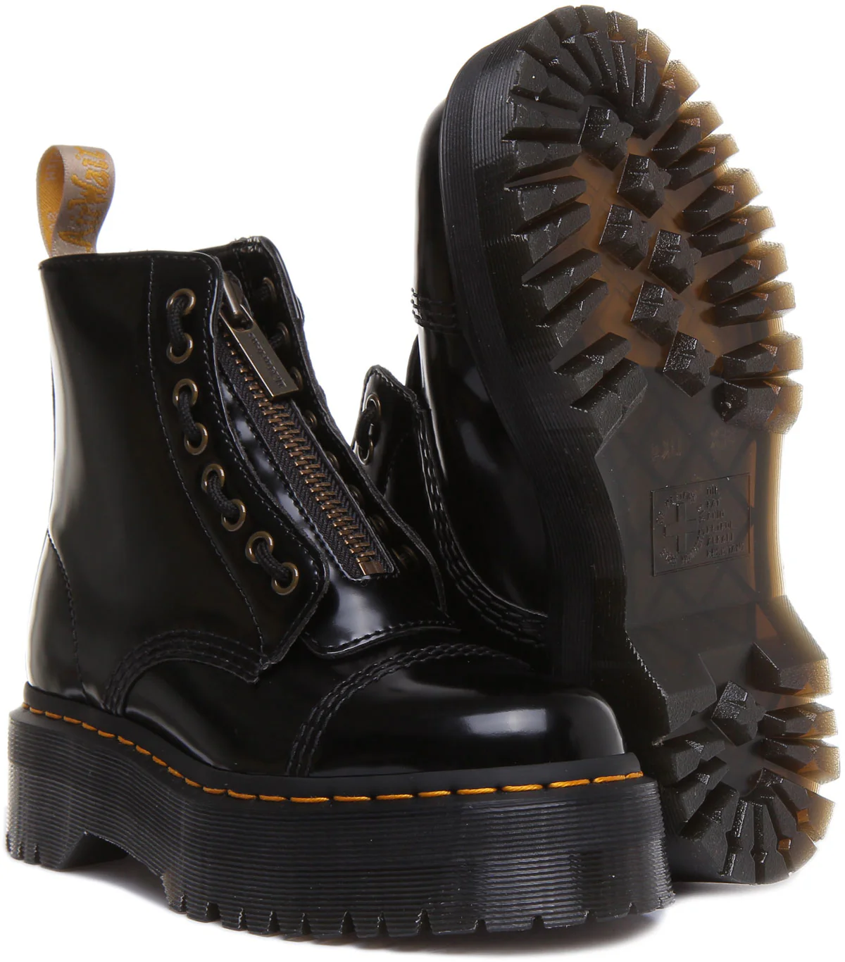 Dr Martens Vegan Sinclair In Black For Women - Image 5