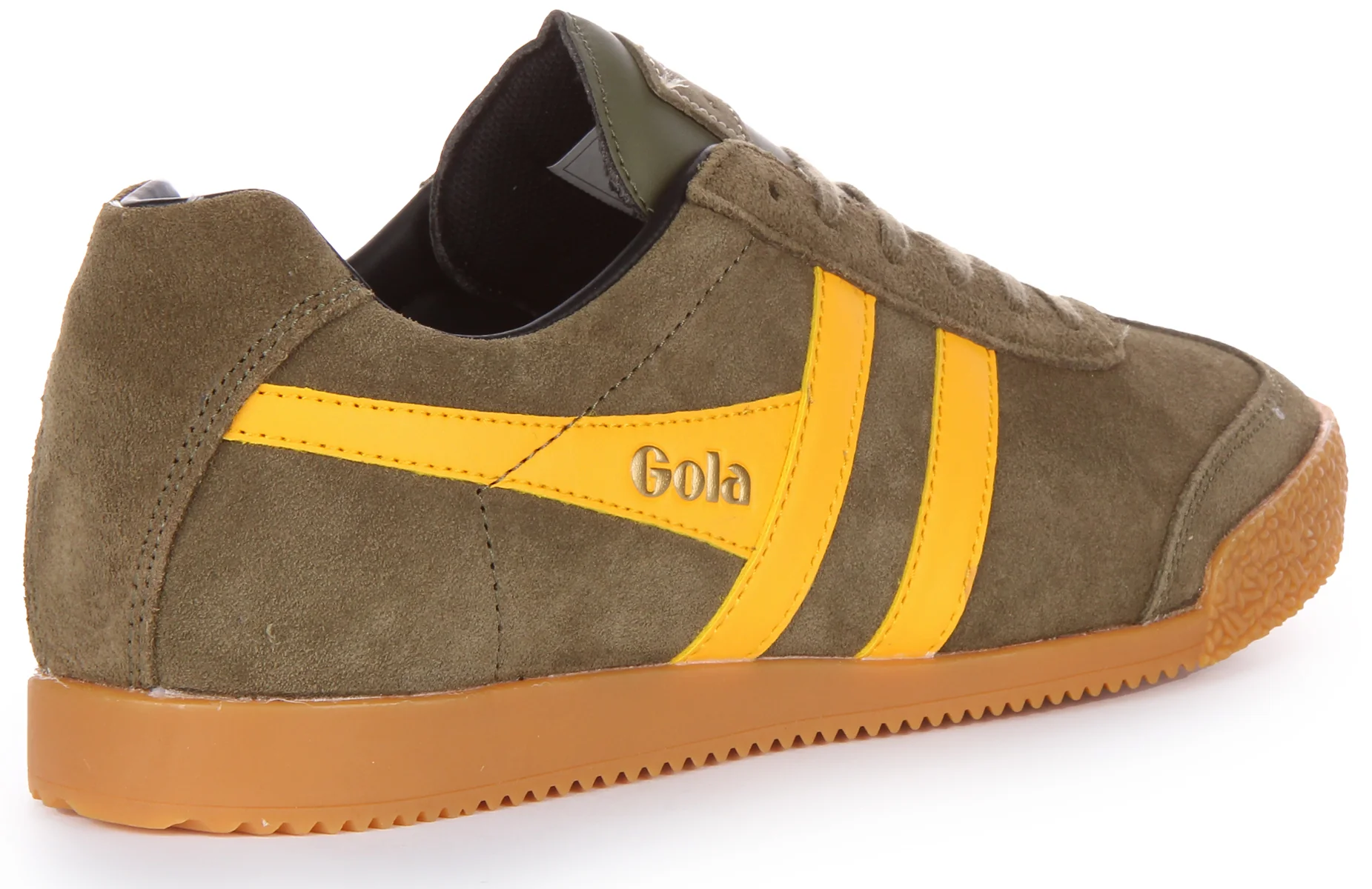 Gola Classics Harrier In Khaki Yellow For Men - Image 3