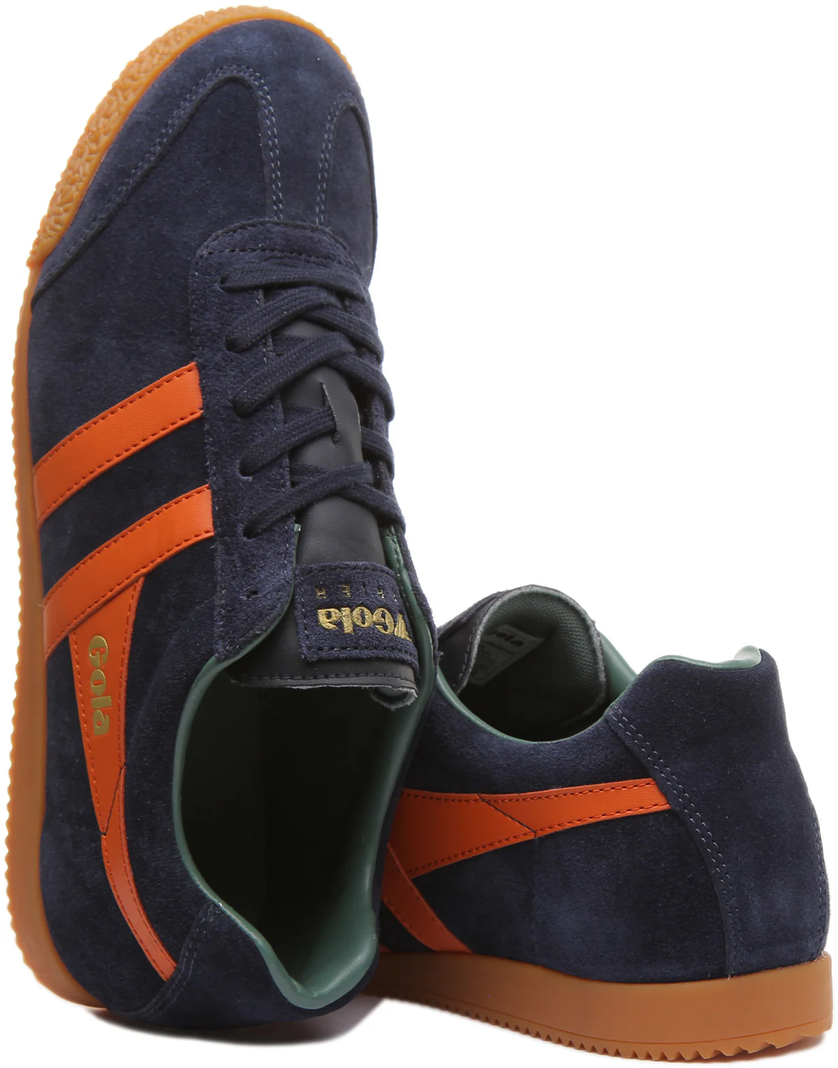 Gola Classics Harrier In Navy Orange For Men - Image 4
