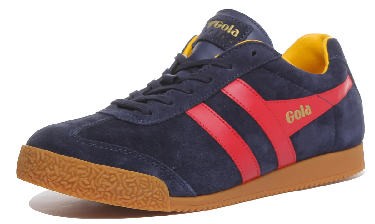 Gola Classics Harrier In Navy Red For Mens - Image 6