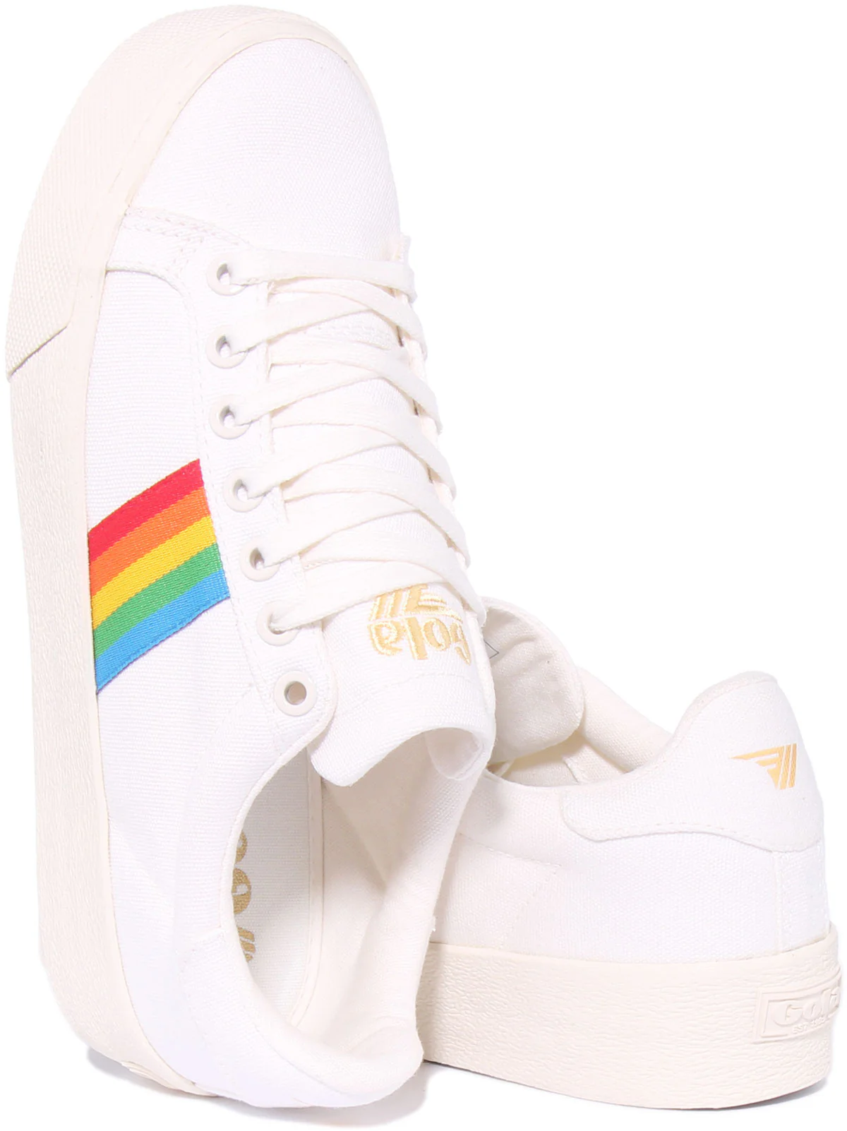 Gola Classics Orchid Platform In Off White For Women - Image 4