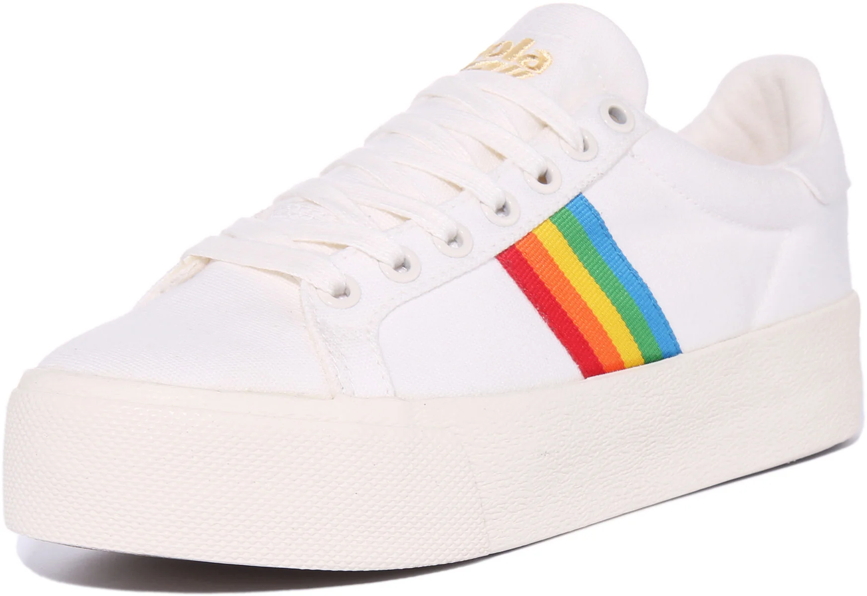 Gola Classics Orchid Platform In Off White For Women - Image 6