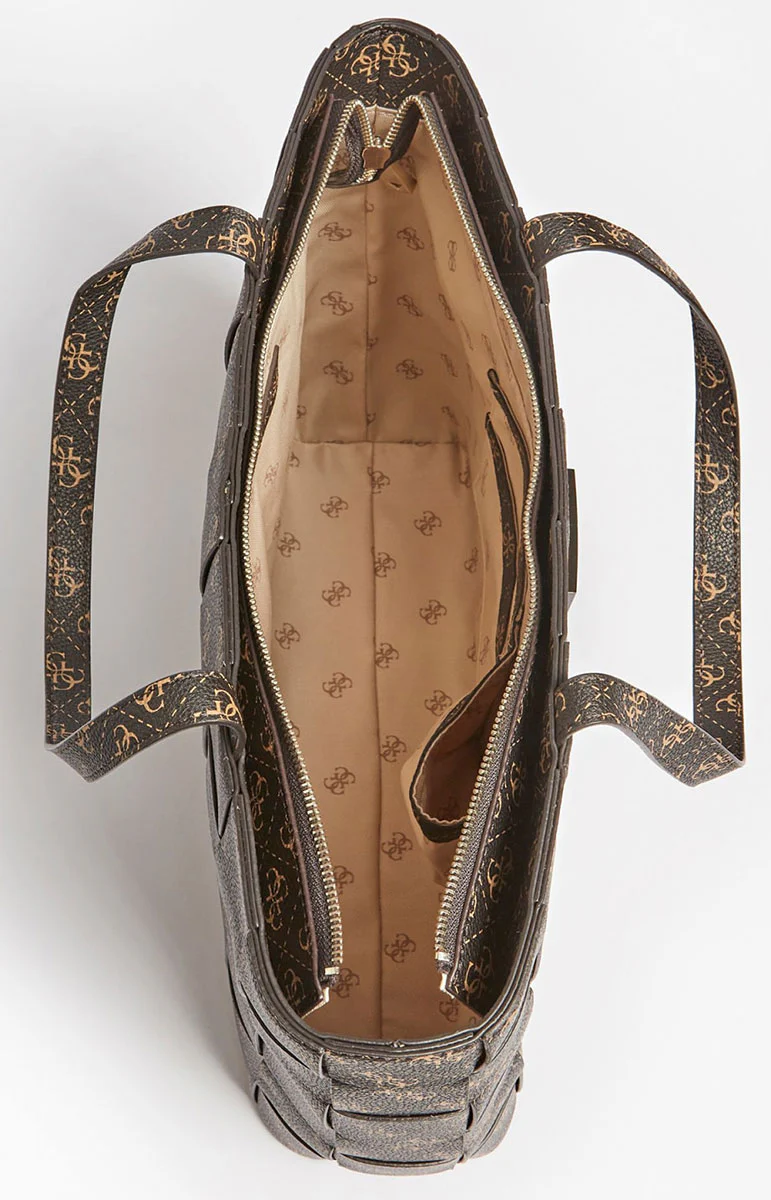 Guess Liberty City Bag In Brown For Women - Image 4