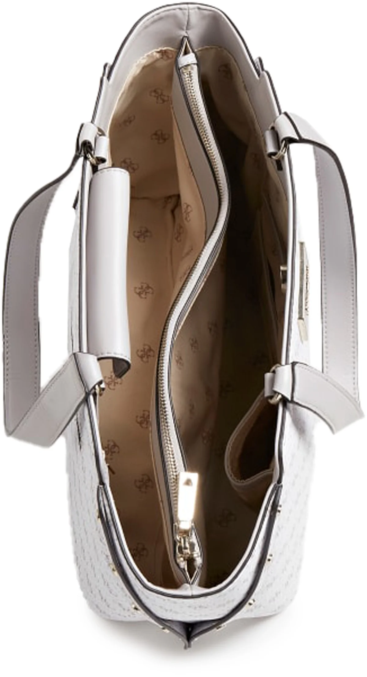 Guess Tyren Girlfriend Carryall In White For Women - Image 4