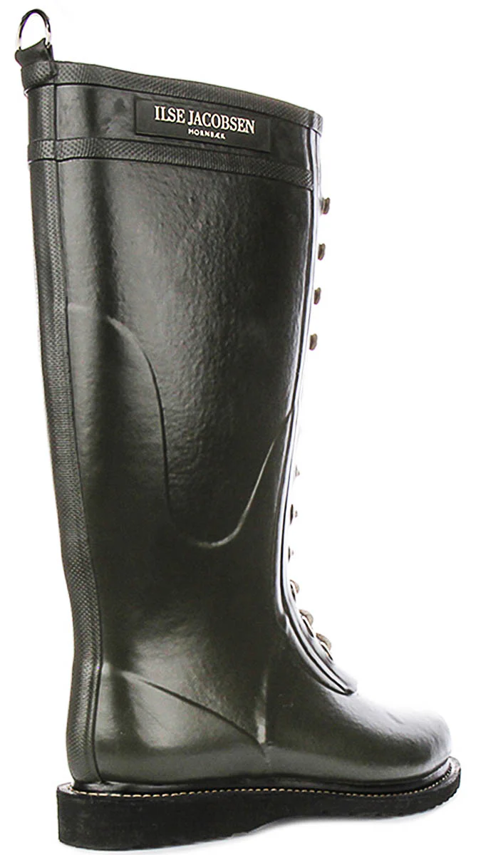 Ilse Jacobsen Rub1 In Army Green For Women - Image 3