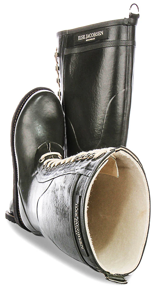 Ilse Jacobsen Rub1 In Army Green For Women - Image 4