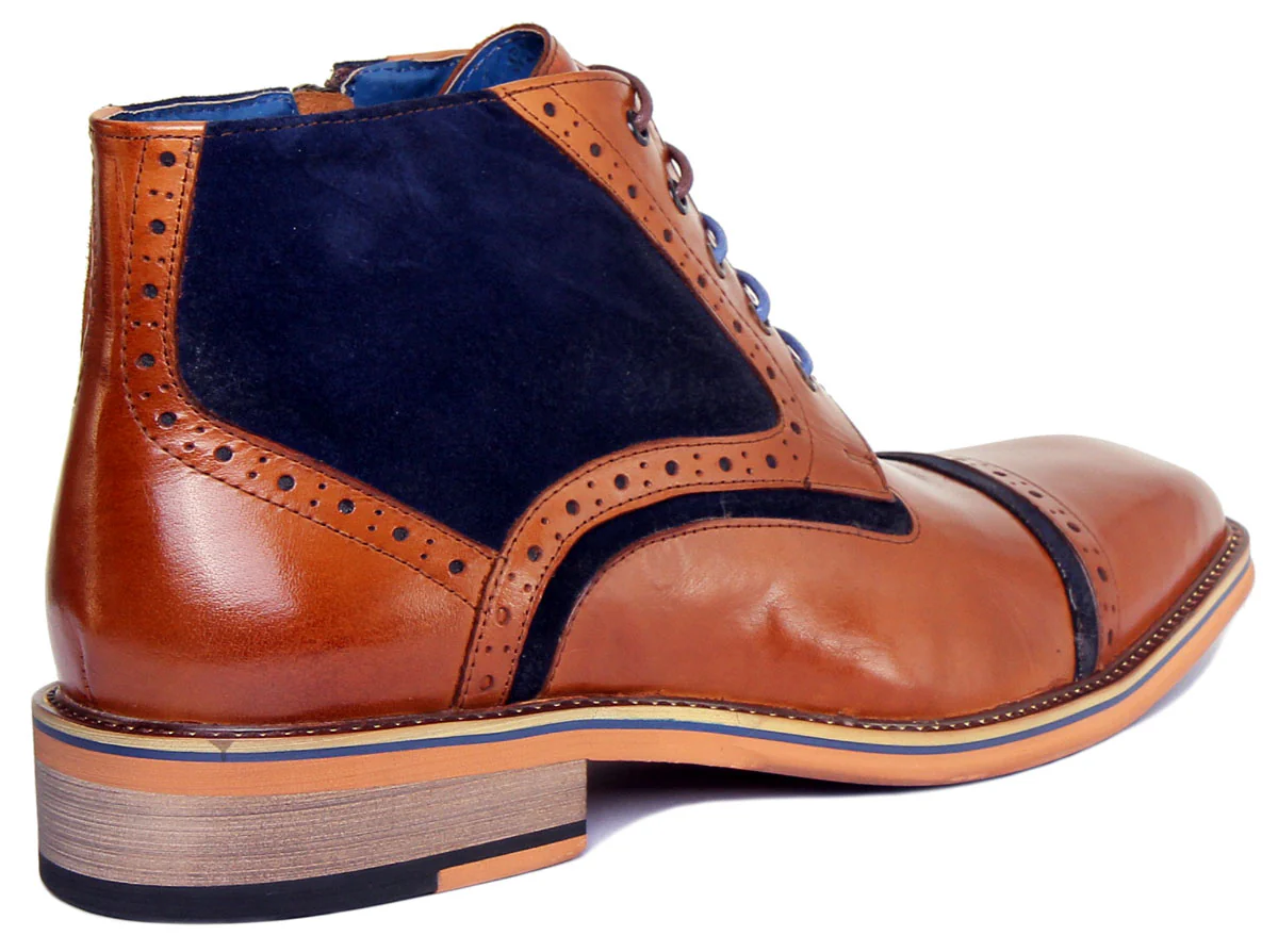 Justin Reess England Hi Dennis In Brown Blue - Image 3