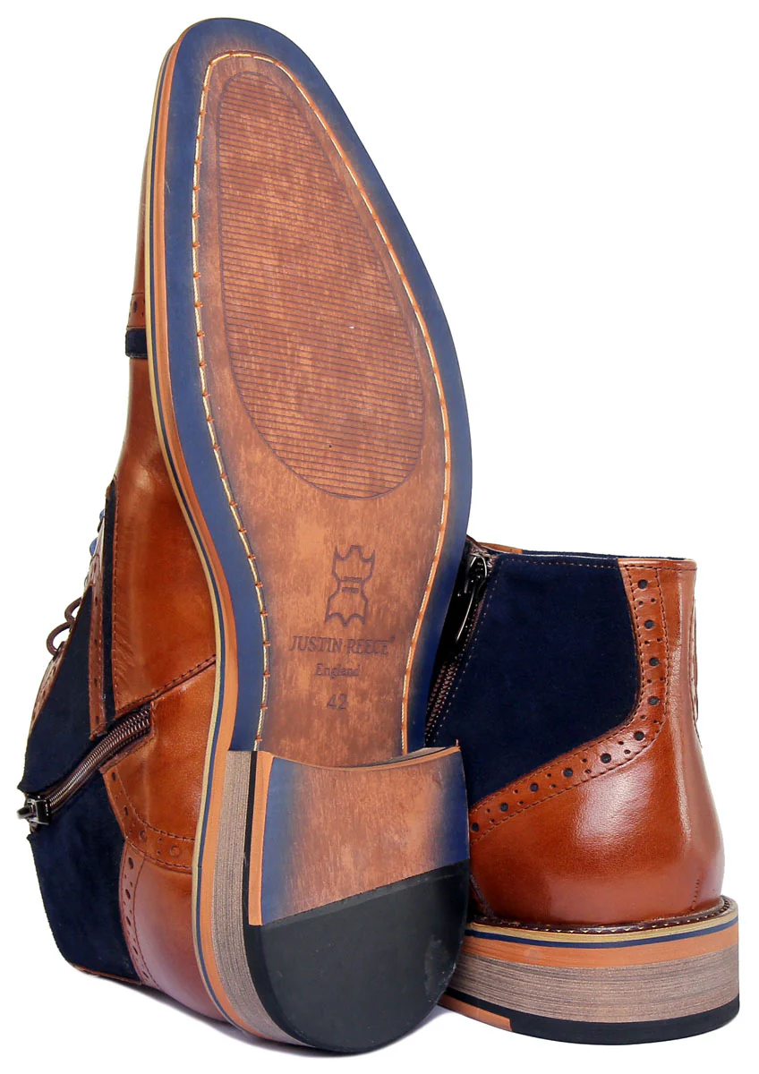 Justin Reess England Hi Dennis In Brown Blue - Image 4