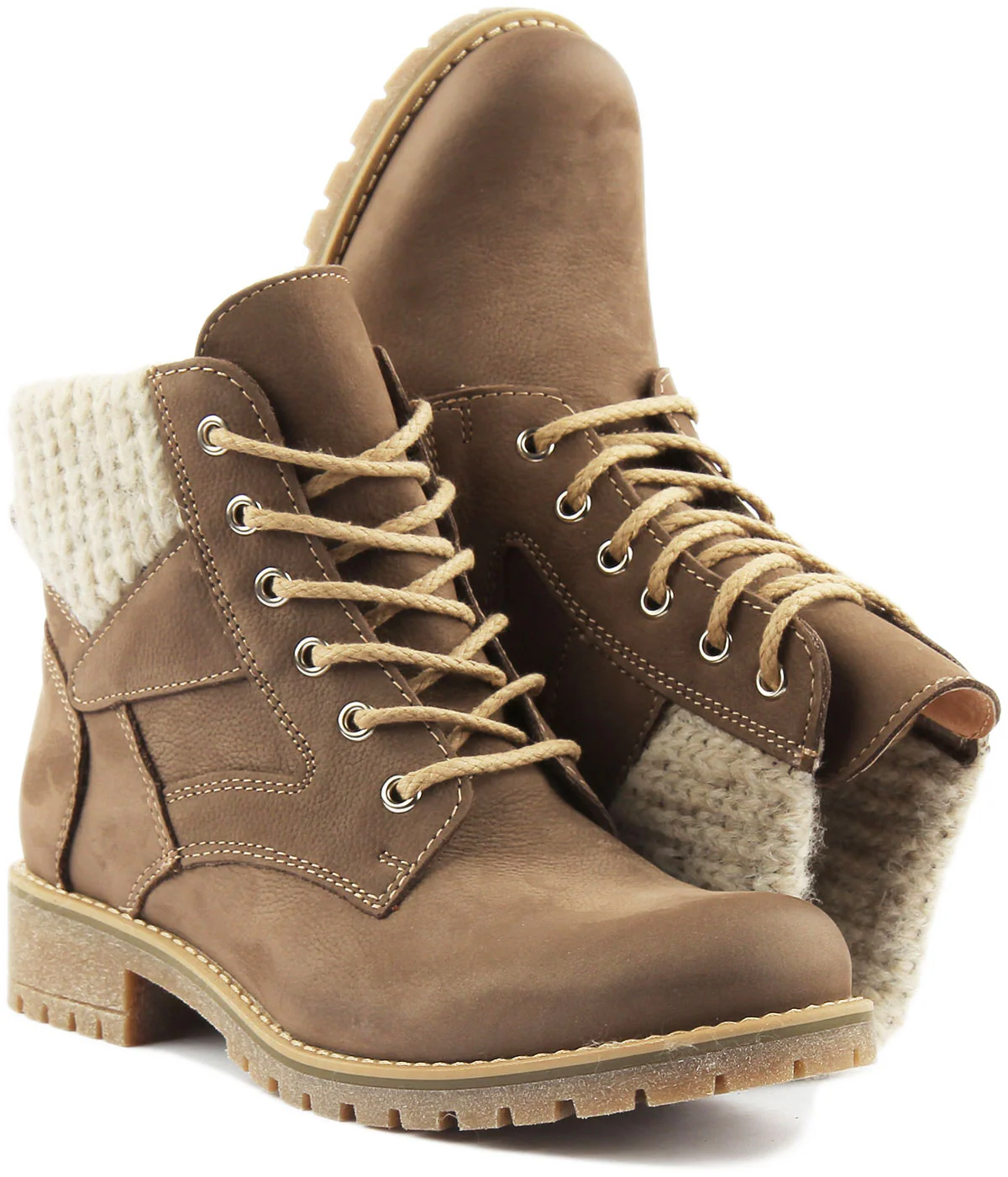Justin Reess England Sophia In Khaki Brown - Image 5