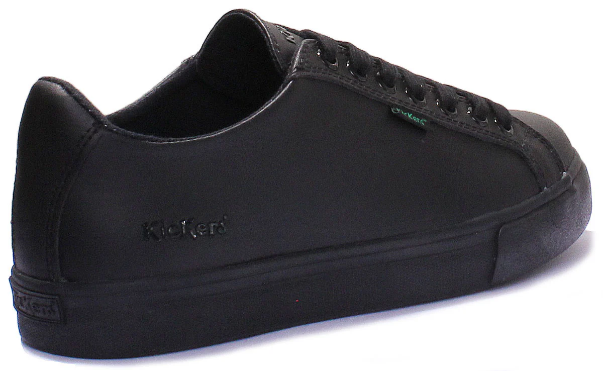 Kickers Tovni Lacer Y In Black For Teen UK Size 3 - 6 - Image 3