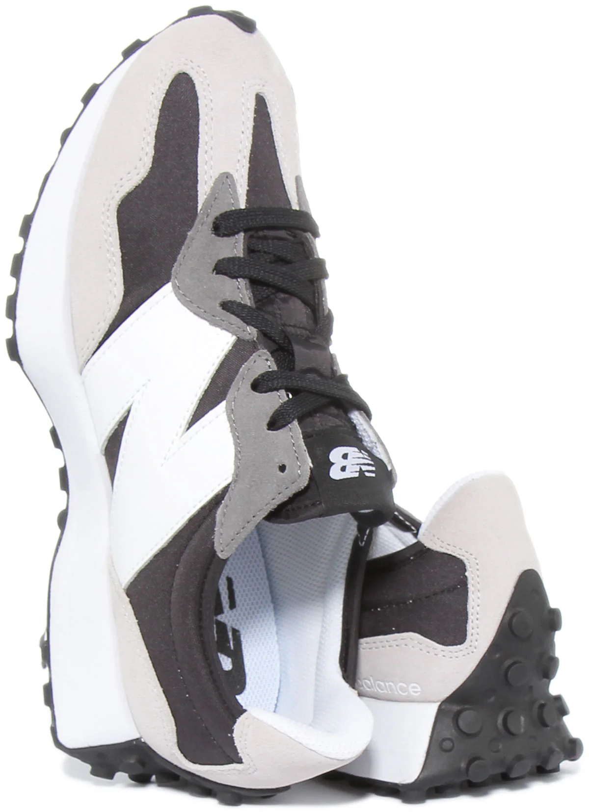 New Balance Ms327Bd In Black Grey For Men - Image 4
