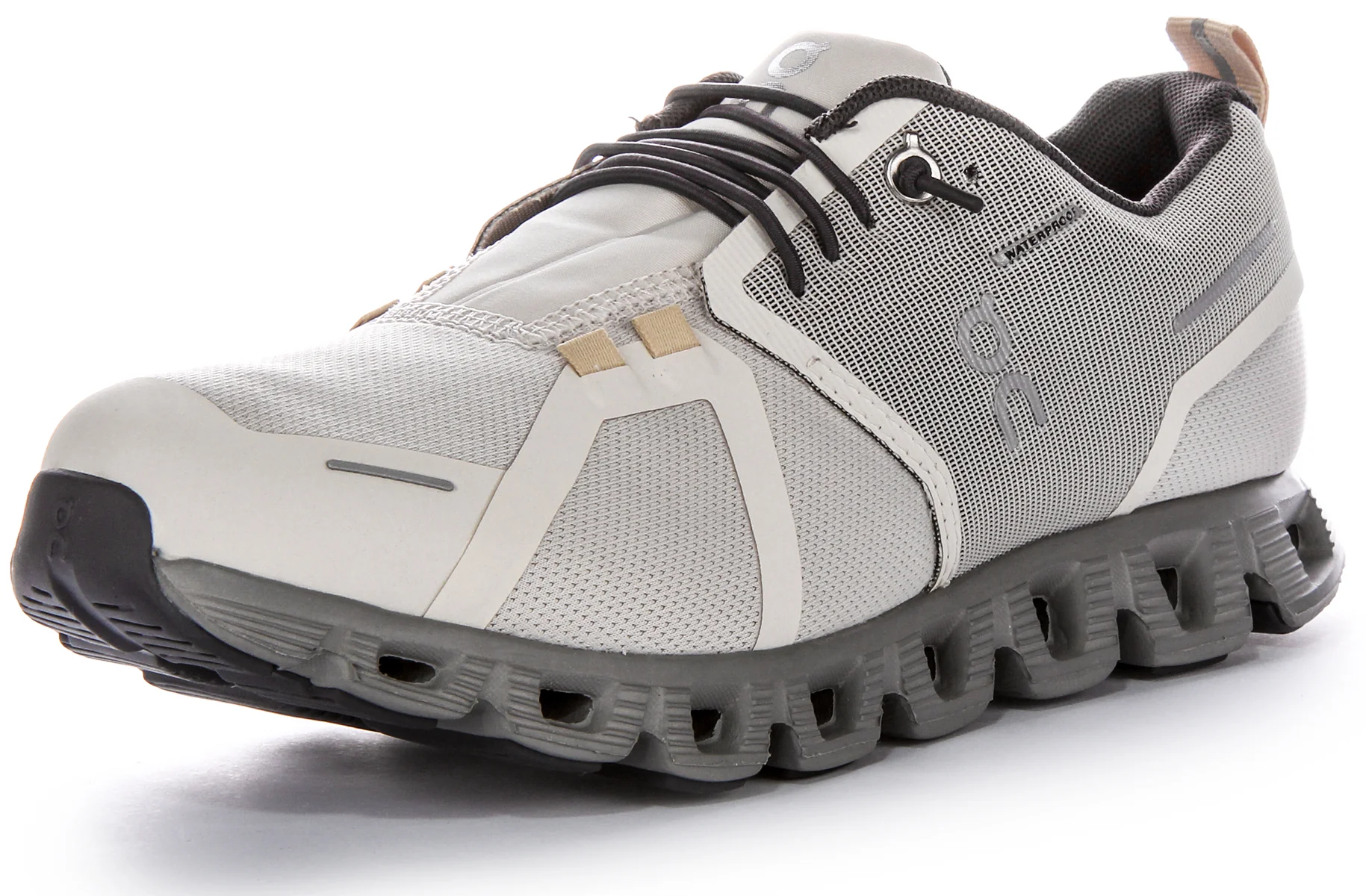 On Running Cloud 5 Waterproof In Pearl White For Women - Image 6
