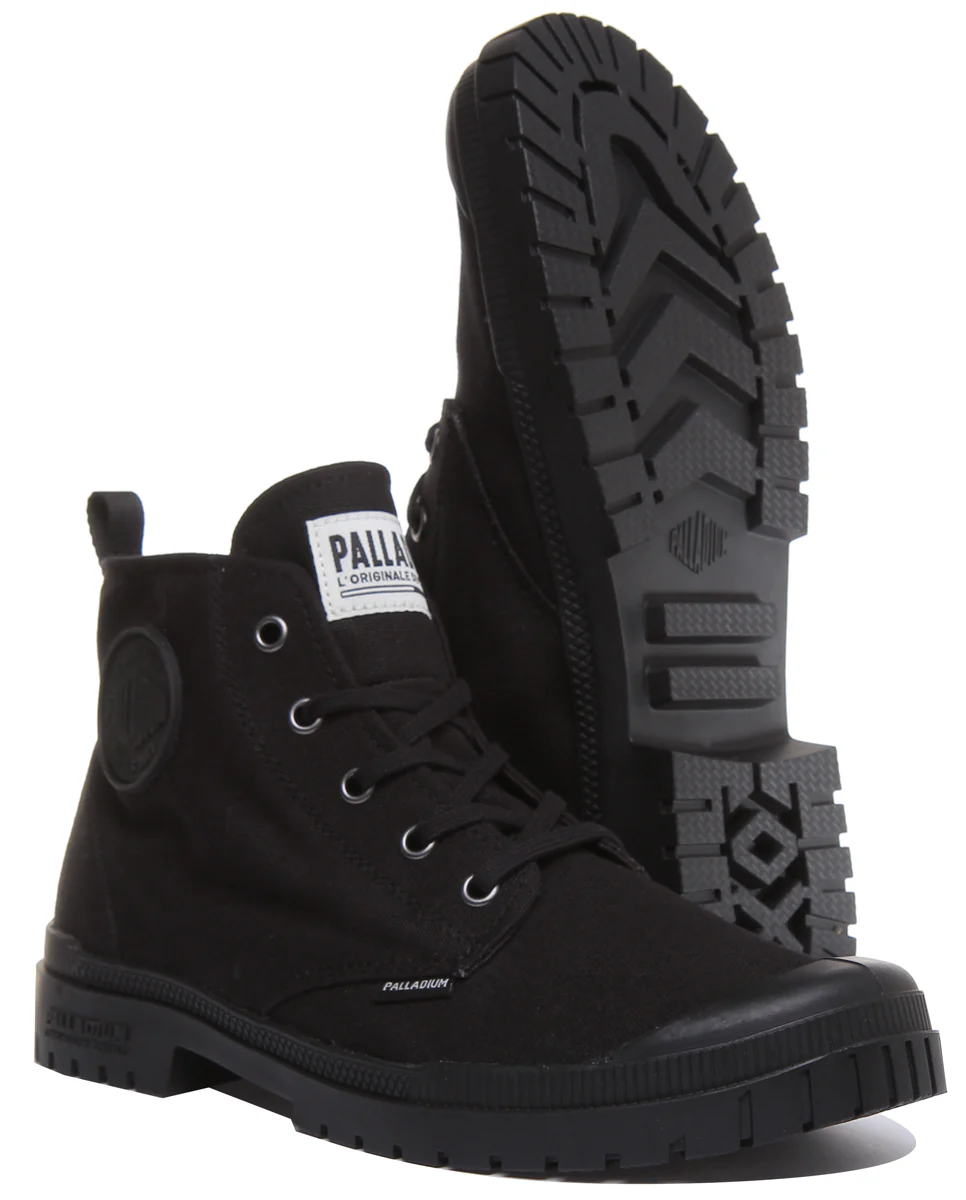 Palladium Pampa SP20 Hi In Black - Image 5