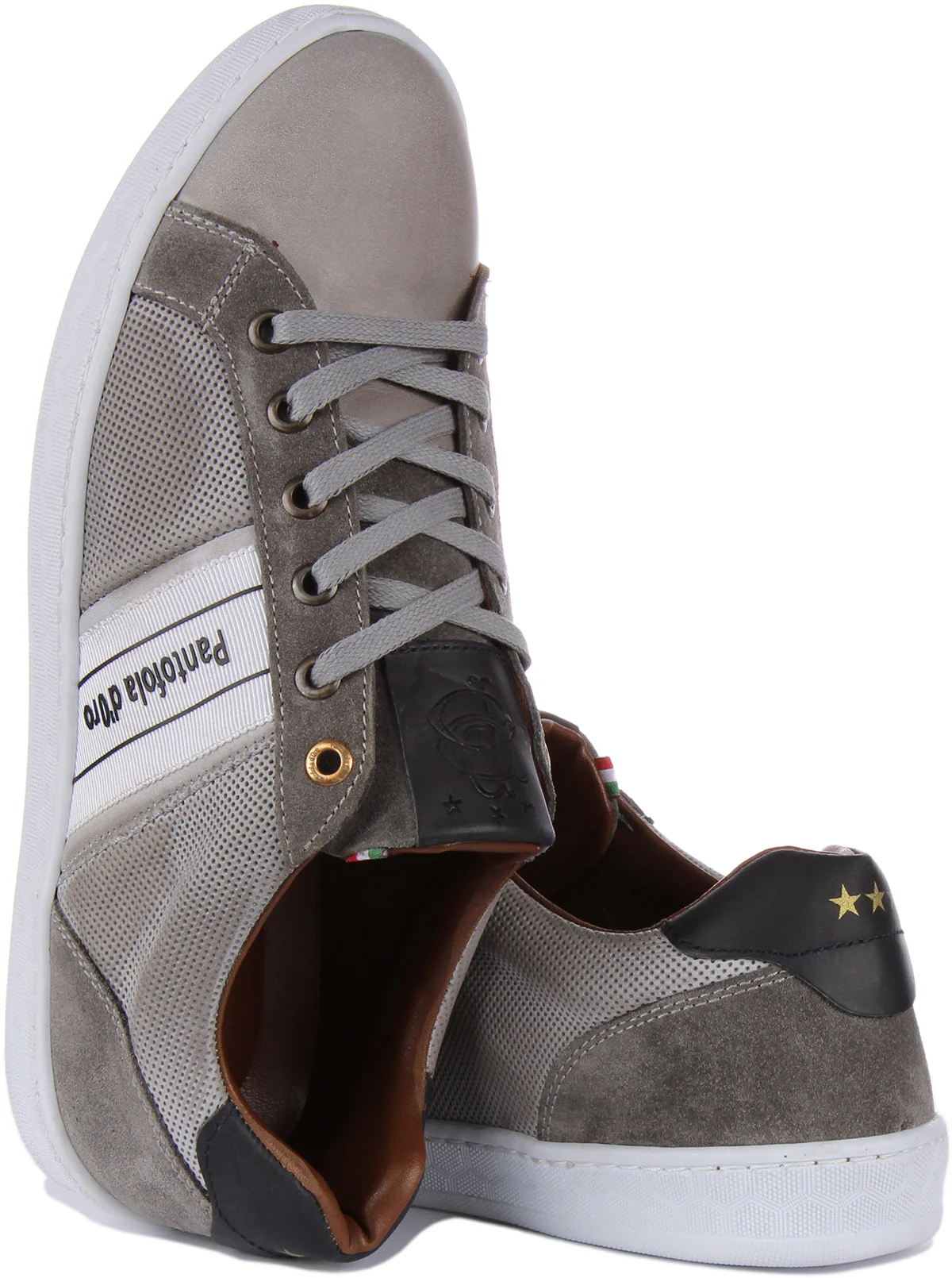 Pantofola D'Oro Melfi Uomo Low In Grey For Men - Image 4