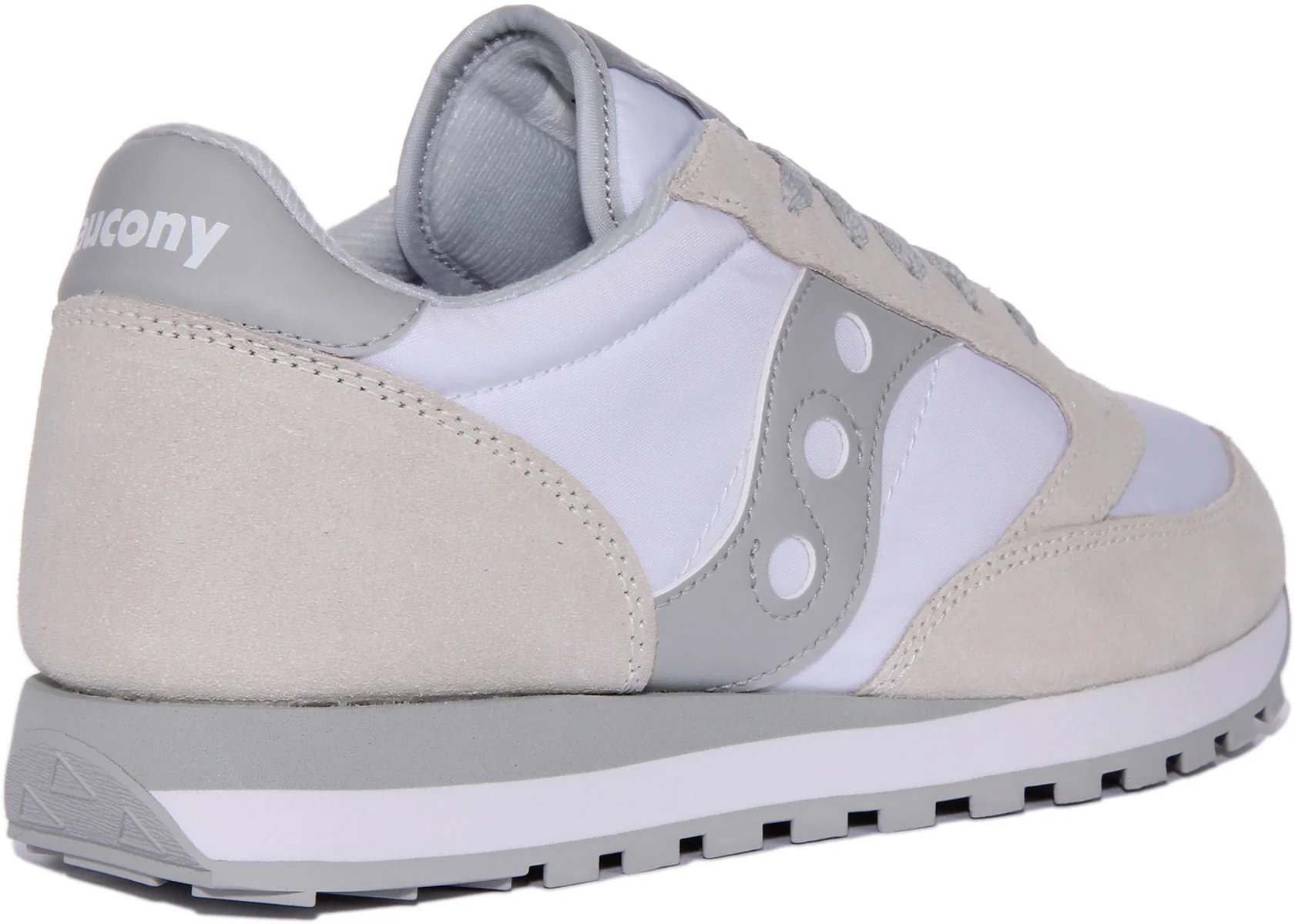 Saucony Jazz Original In White Grey For Men - Image 3