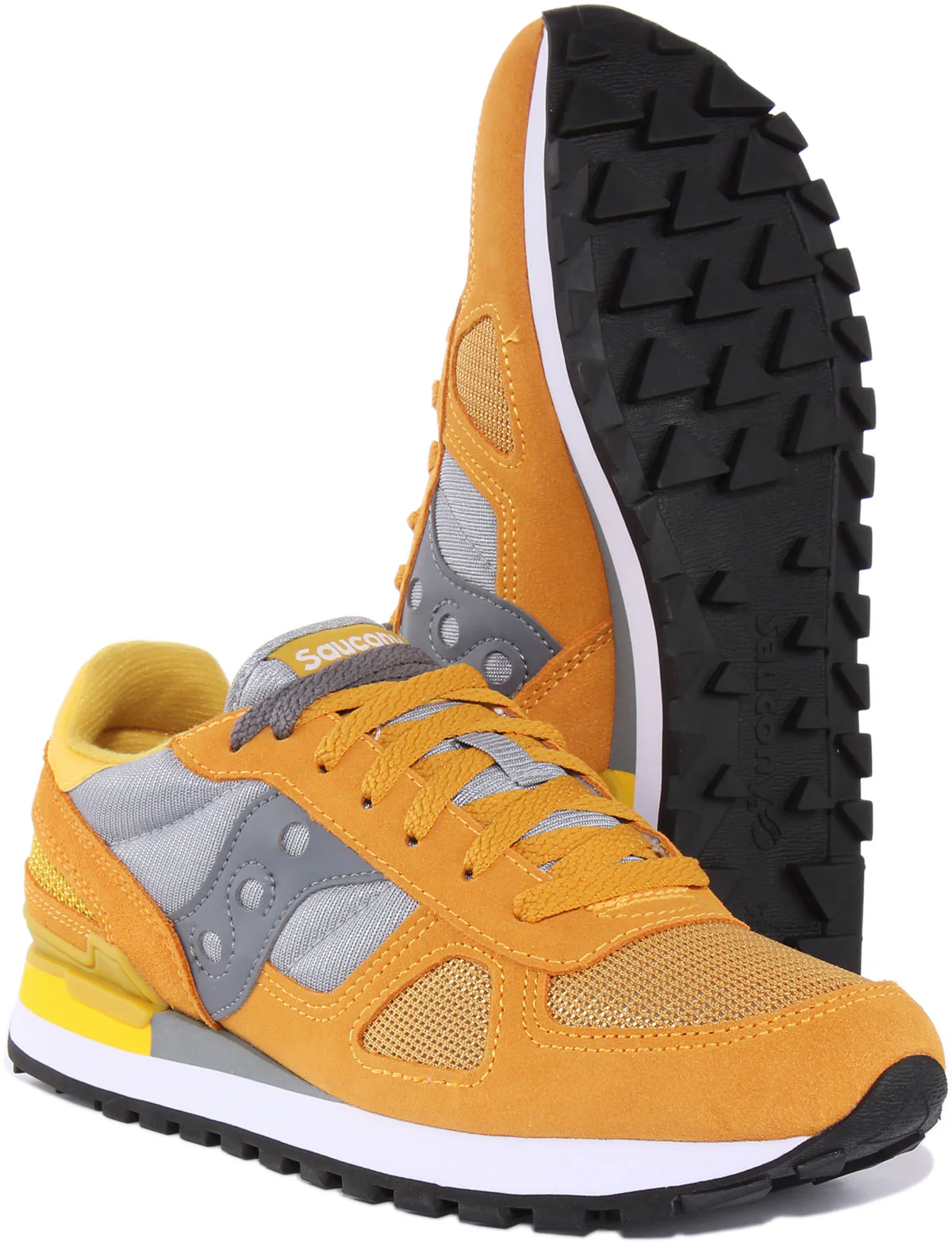 Saucony Shadow Original In Mustard For Men - Image 5