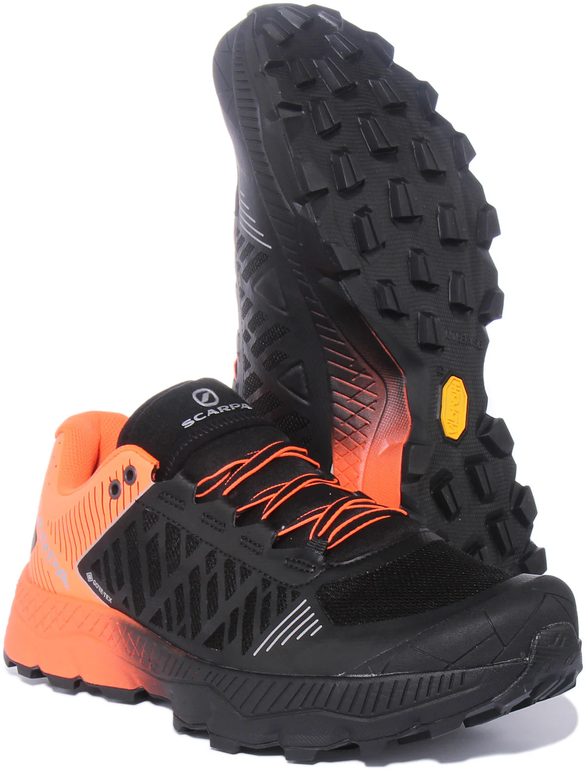 Scarpa Spin Ultra GTX In Black Orange For Men - Image 5