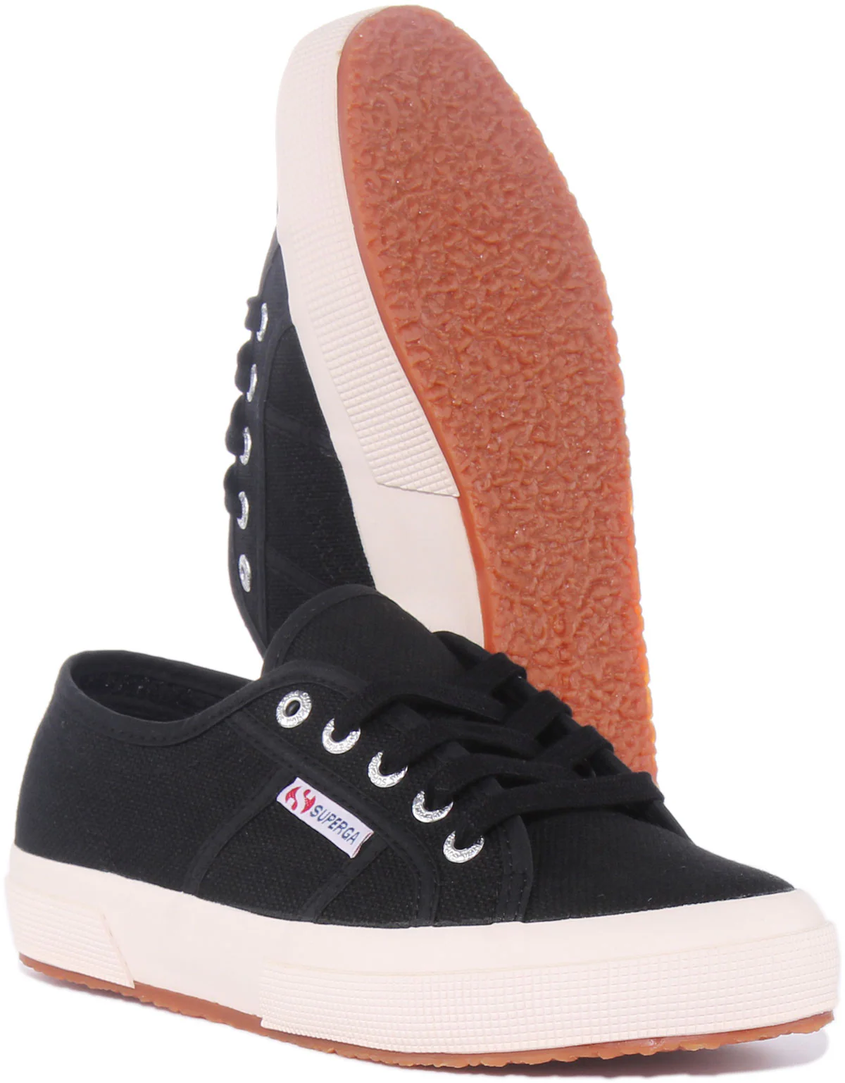 Superga 2750 Cotu In Black White - Image 5