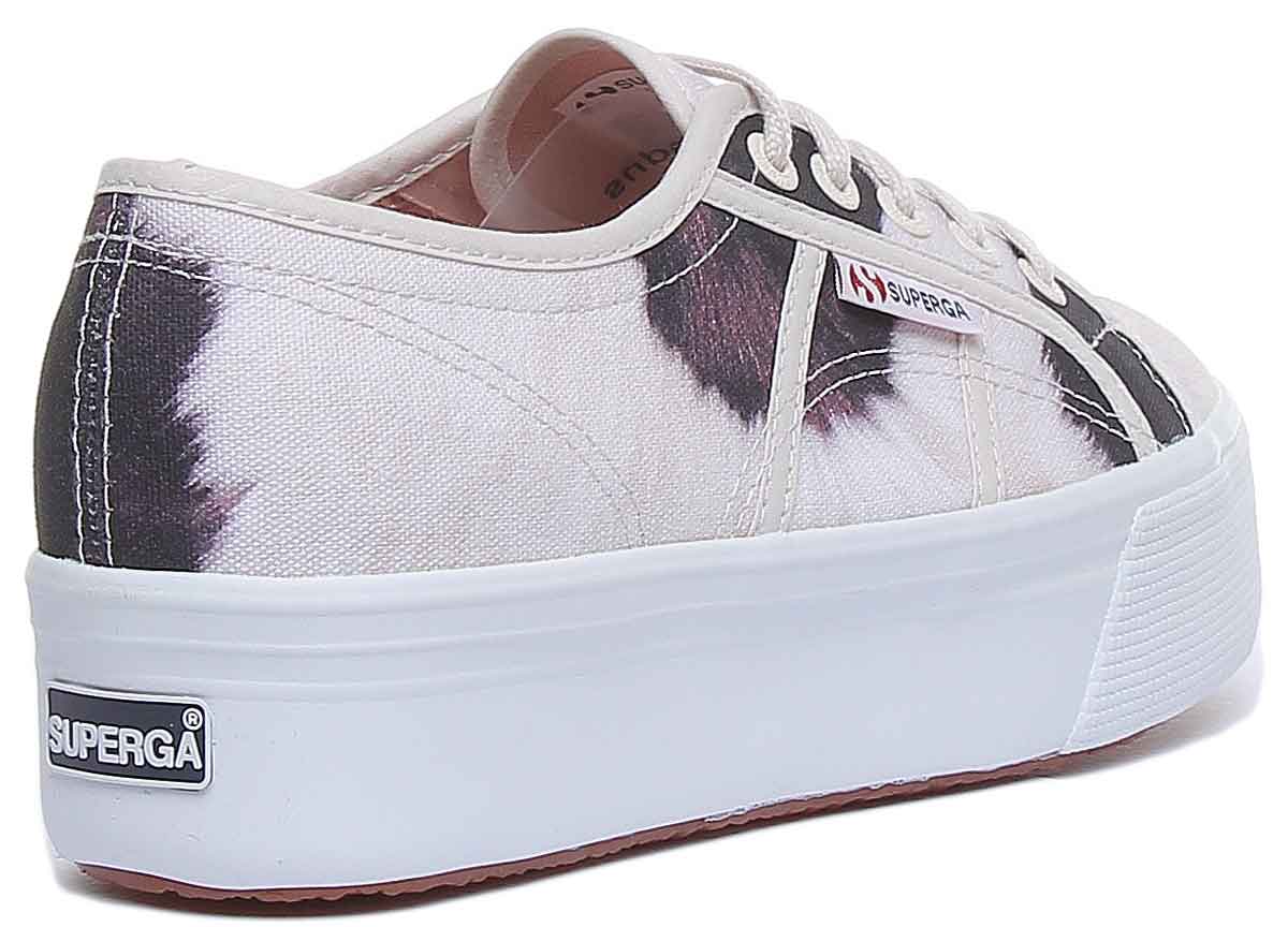 Superga 2790 Cow Print In Beige - Image 3
