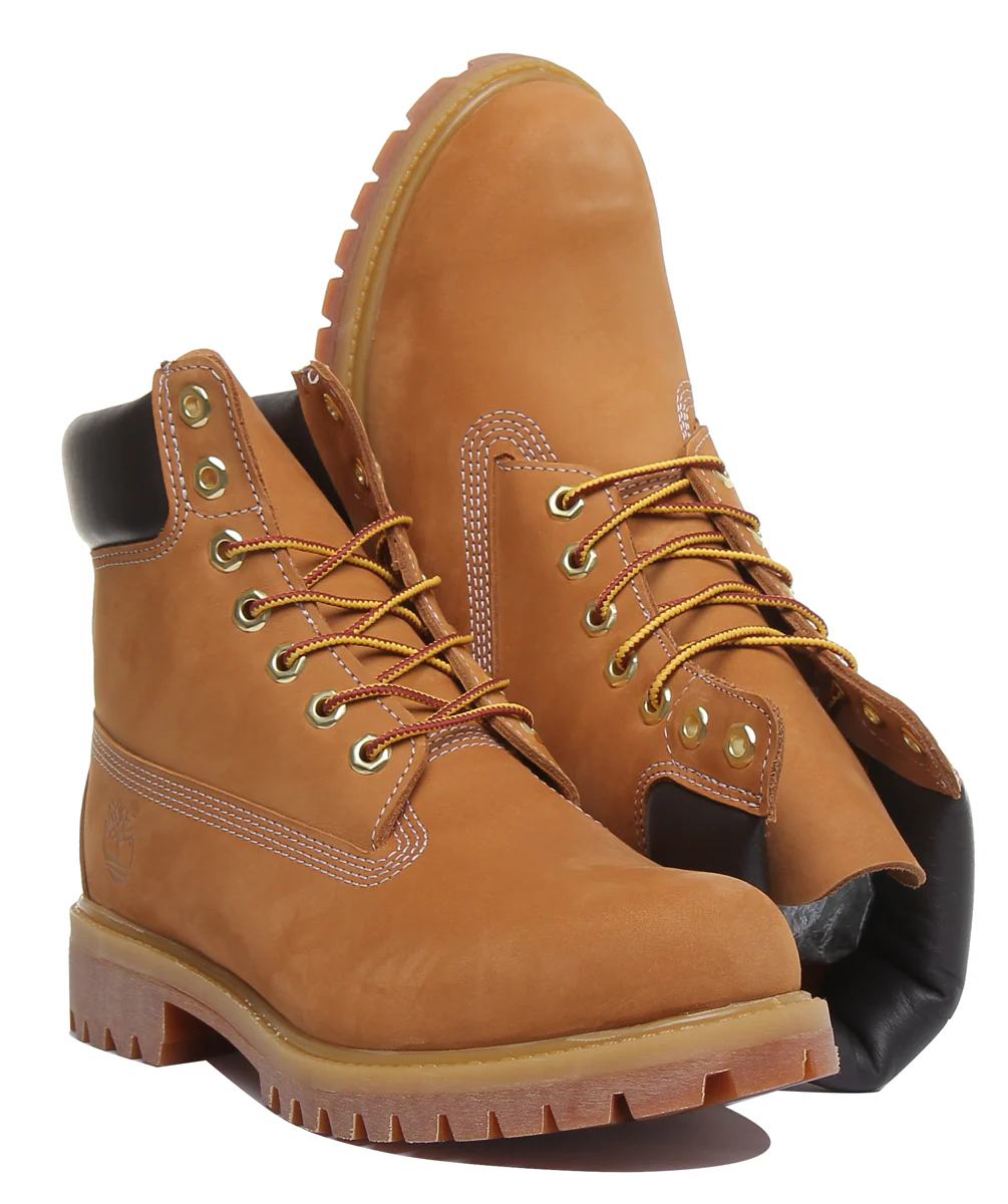 Timberland 6 Inch Ankle Boots In Wheat For Men - Image 4