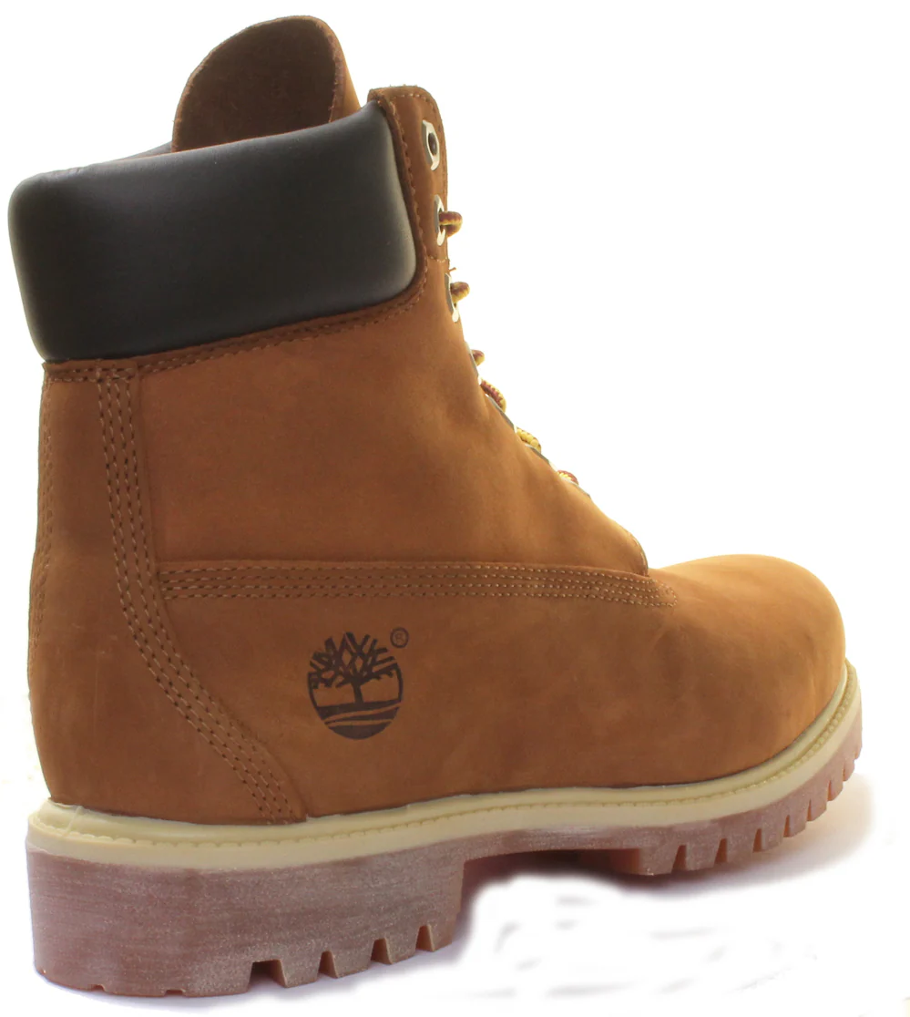 Timberland 6 Inch Ankle Boots In Rust For Rust - Image 3