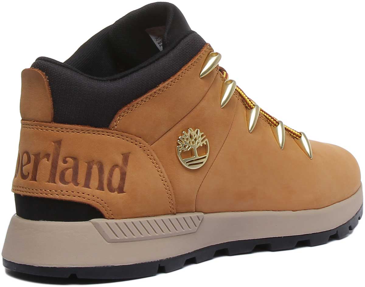 Timberland A1Xvq Sprint Trekker Mid Lace Up Boot In Wheat For Men - Image 3