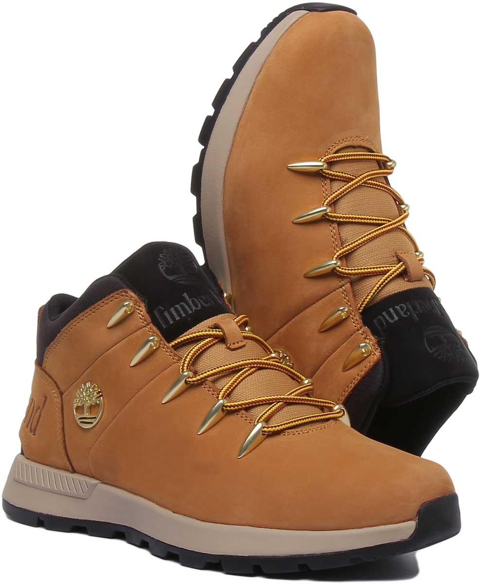 Timberland A1Xvq Sprint Trekker Mid Lace Up Boot In Wheat For Men - Image 5