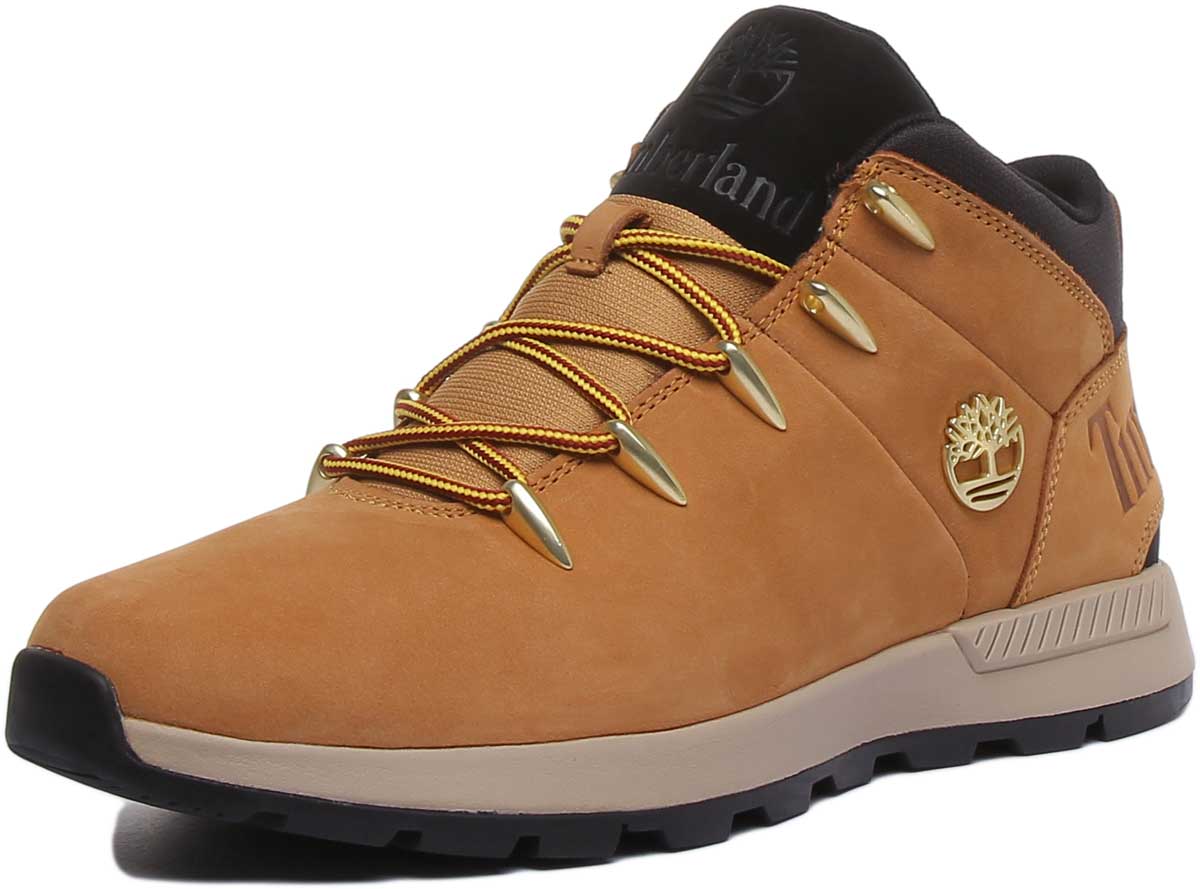 Timberland A1Xvq Sprint Trekker Mid Lace Up Boot In Wheat For Men - Image 6