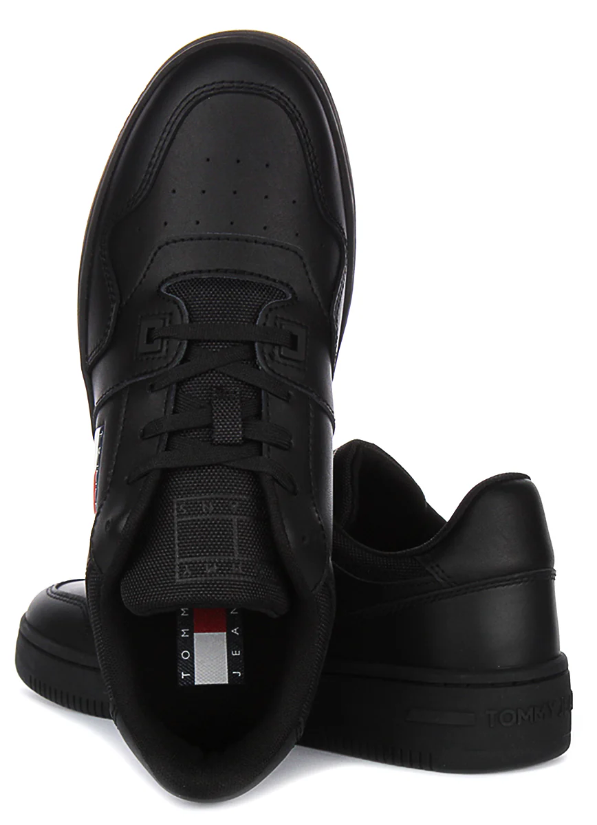 Tommy Jeans New Retro Sneaker In Black For Men - Image 4
