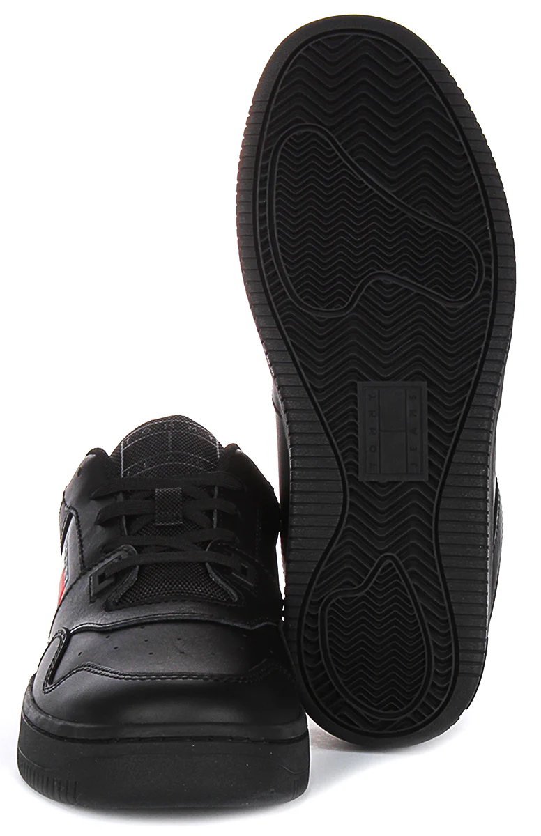 Tommy Jeans New Retro Sneaker In Black For Men - Image 5