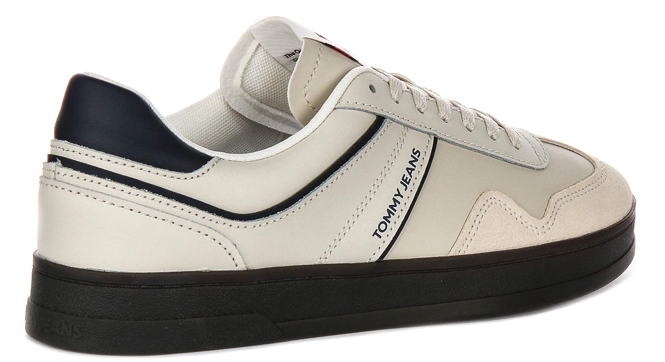 Tommy Jeans Greenwich Leather In Cream For Men - Image 3