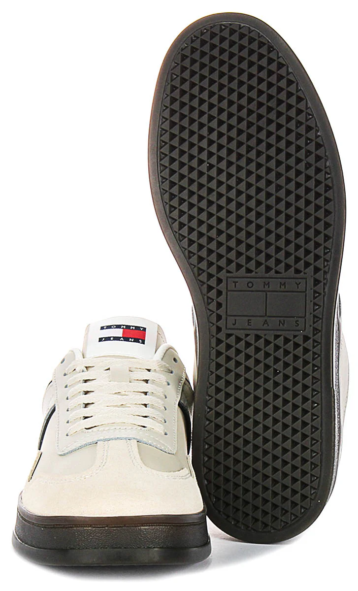 Tommy Jeans Greenwich Leather In Cream For Men - Image 5