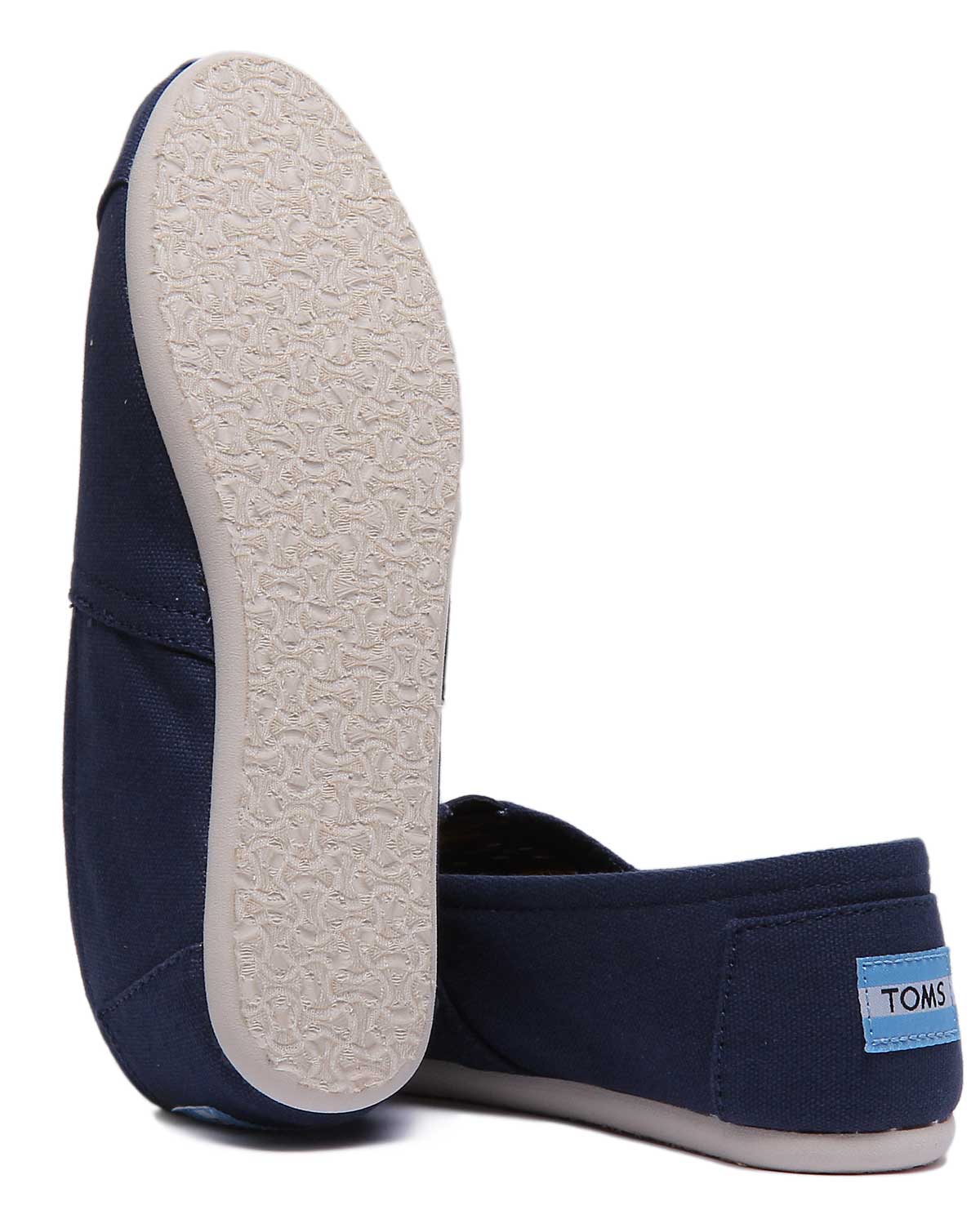 Toms Classic Slip On In Navy - Image 4