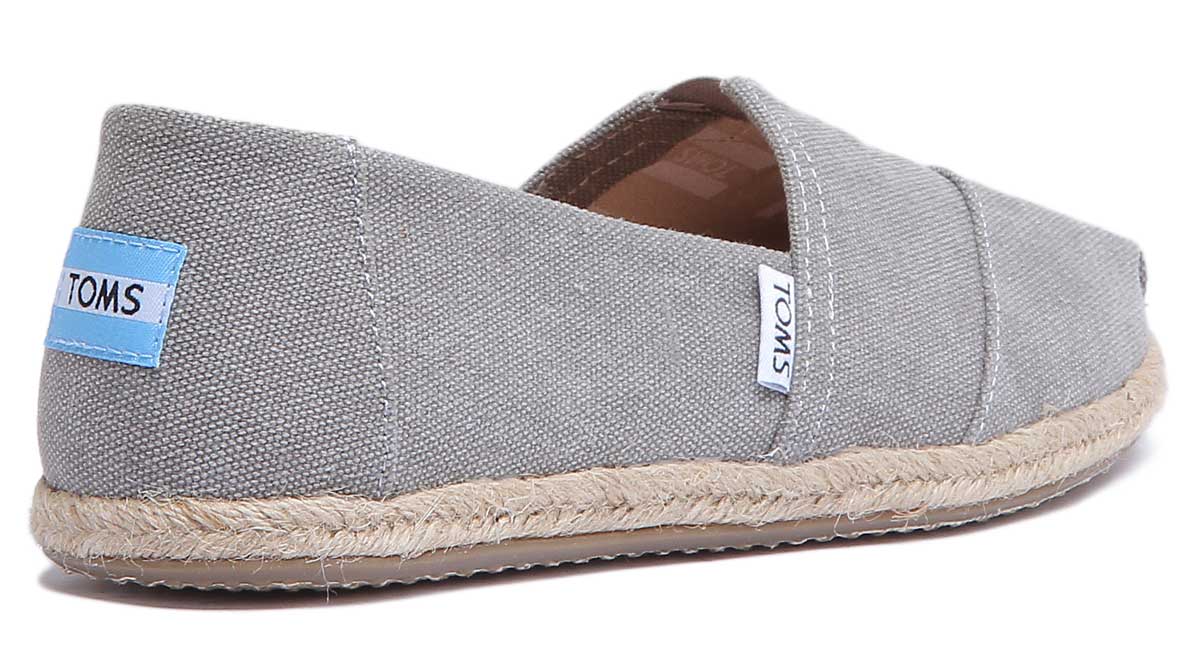 Toms Drizzle Washed In Grey - Image 3