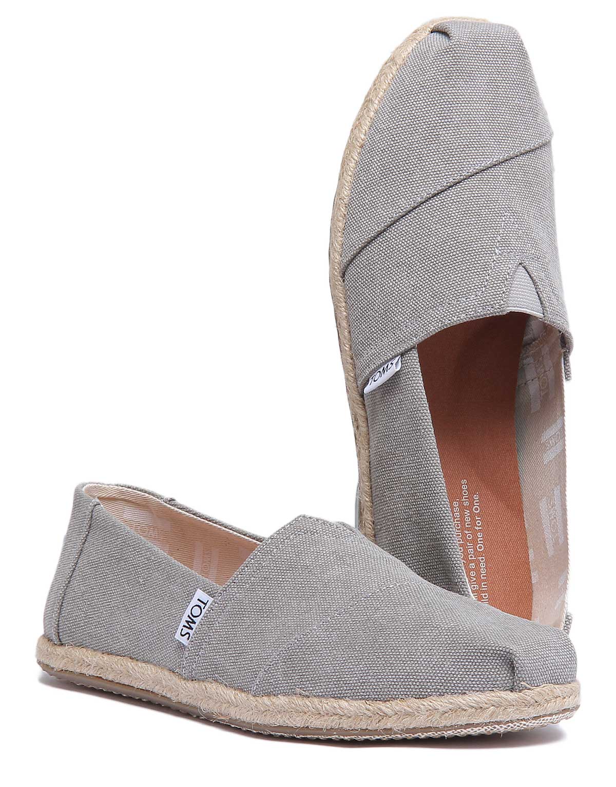 Toms Drizzle Washed In Grey - Image 5